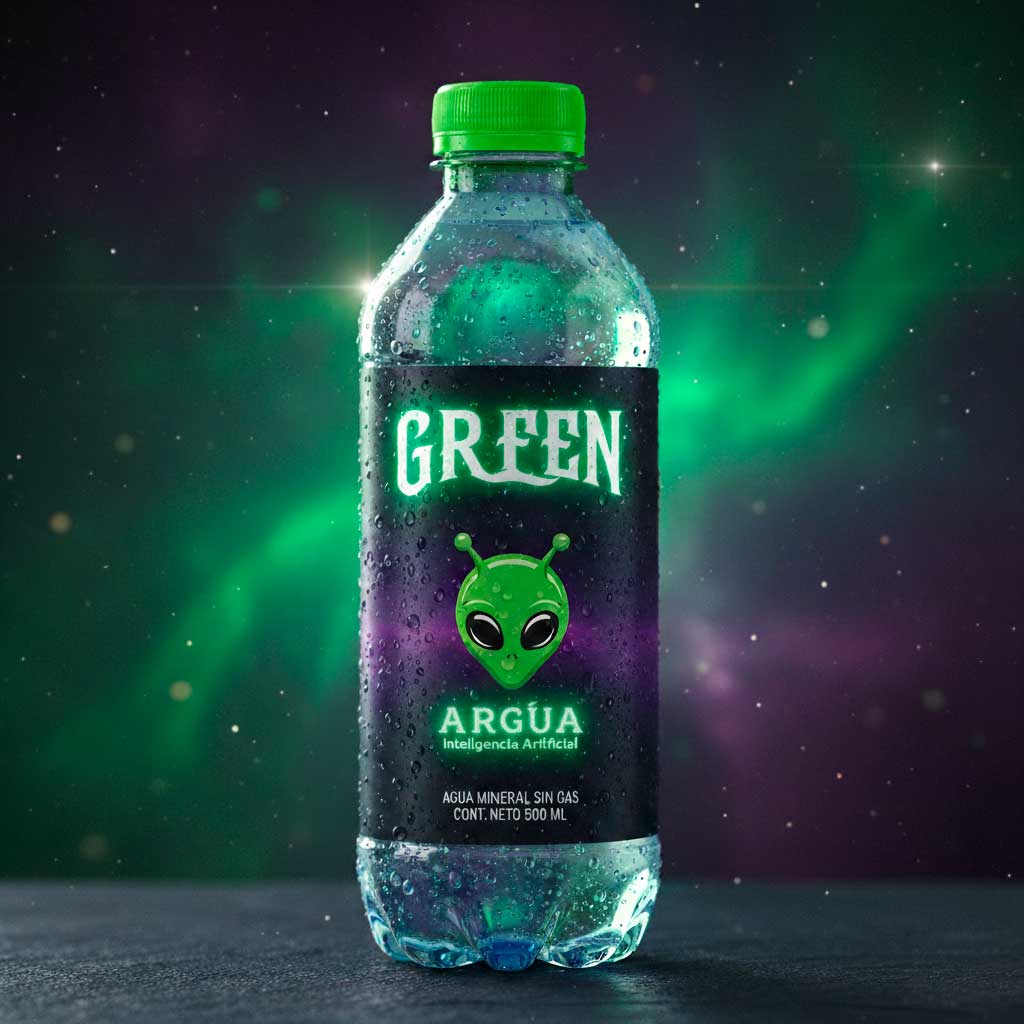 Green - Creación de Agua Mineral - Packaging