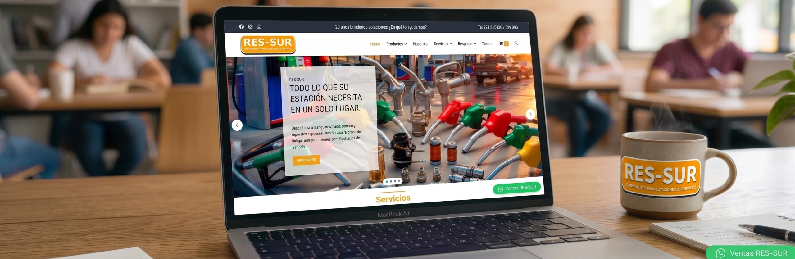 Ressur Paraguay - Páginas Web